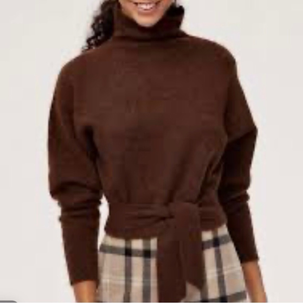 Aritzia - Wilfred lorin sweater in dark brown